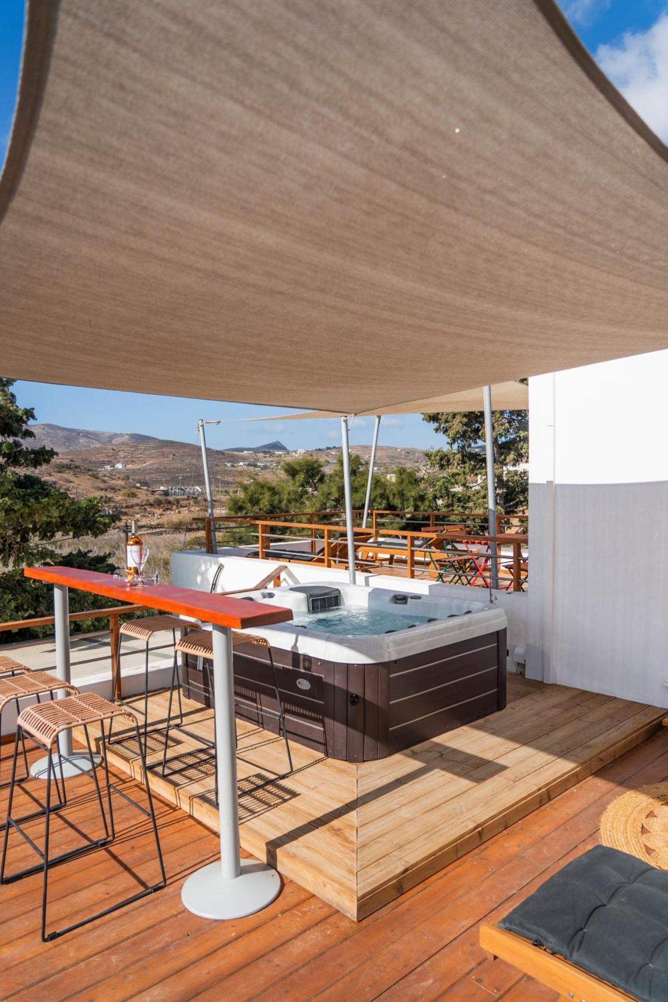 Syros Village Suites Vári Eksteriør bilde