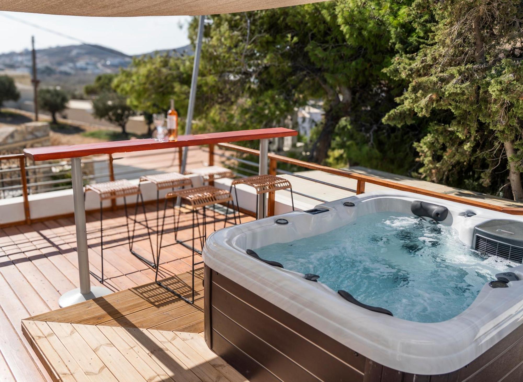 Syros Village Suites Vári Eksteriør bilde
